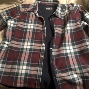 Eddie Bauer Womens Lined Flannel 2XL